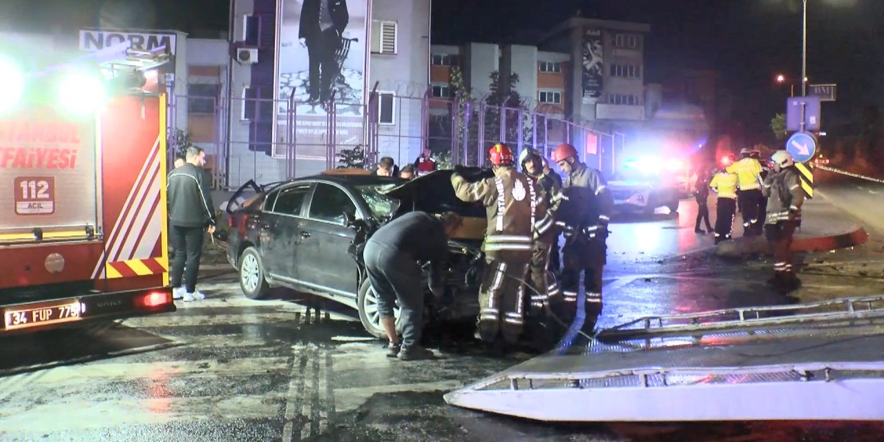 Başakşehir'de feci kaza. 10 kişi yaralandı