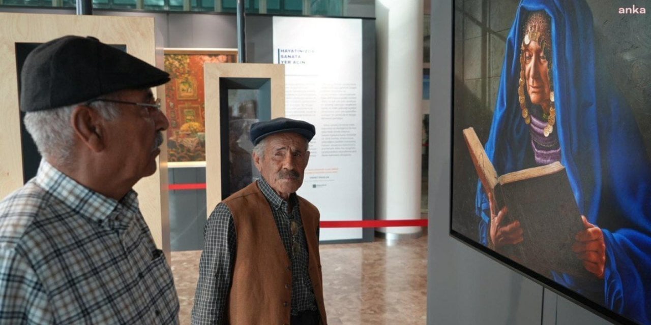 İtalya ressamları yorumlayan Adıyamanlı amcalar fenomen oldu