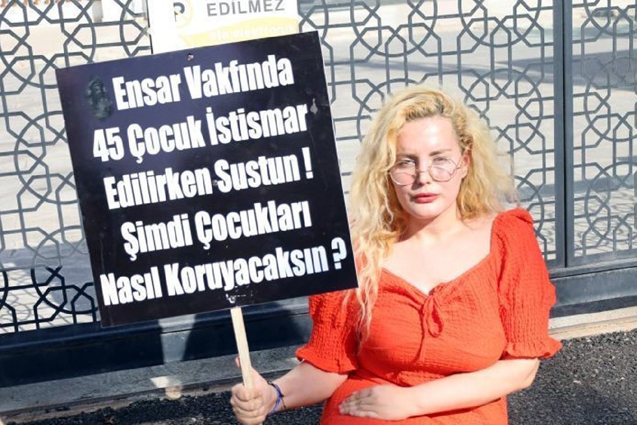 Ensar Vakfı’ndaki istismarı unutturmamak için 370 gündür tek başına eylem yapıyor