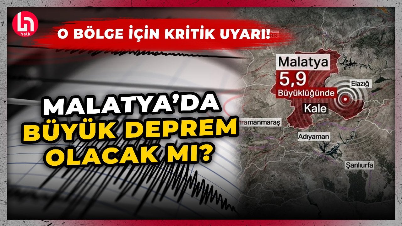 Malatya 5.9'luk depremle sarsıldı... Başka deprem bekleniyor mu? O bölge için kritik uyarı!