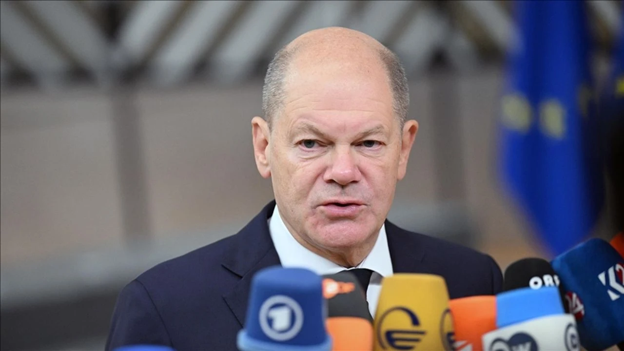 Almanya Başbakanı Olaf Scholz Türkiye'ye geldi