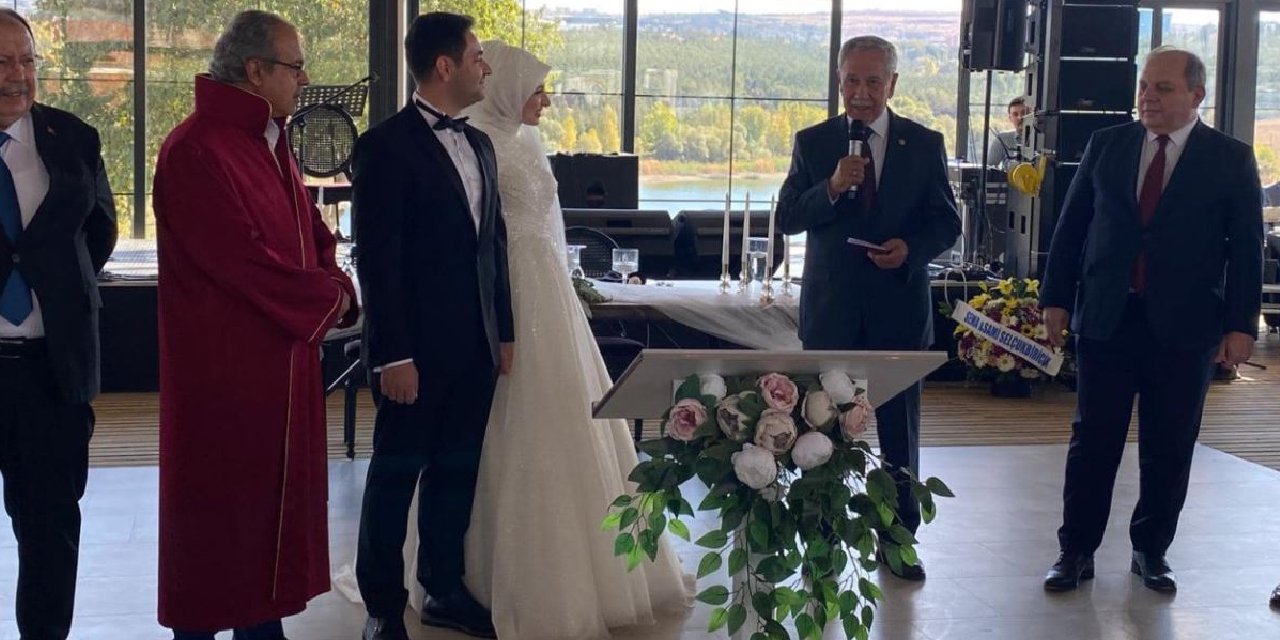 Yüksek yargı müftü nikahının şahidi oldu!  Ankara'da ilginç bir nikah kıyıldı