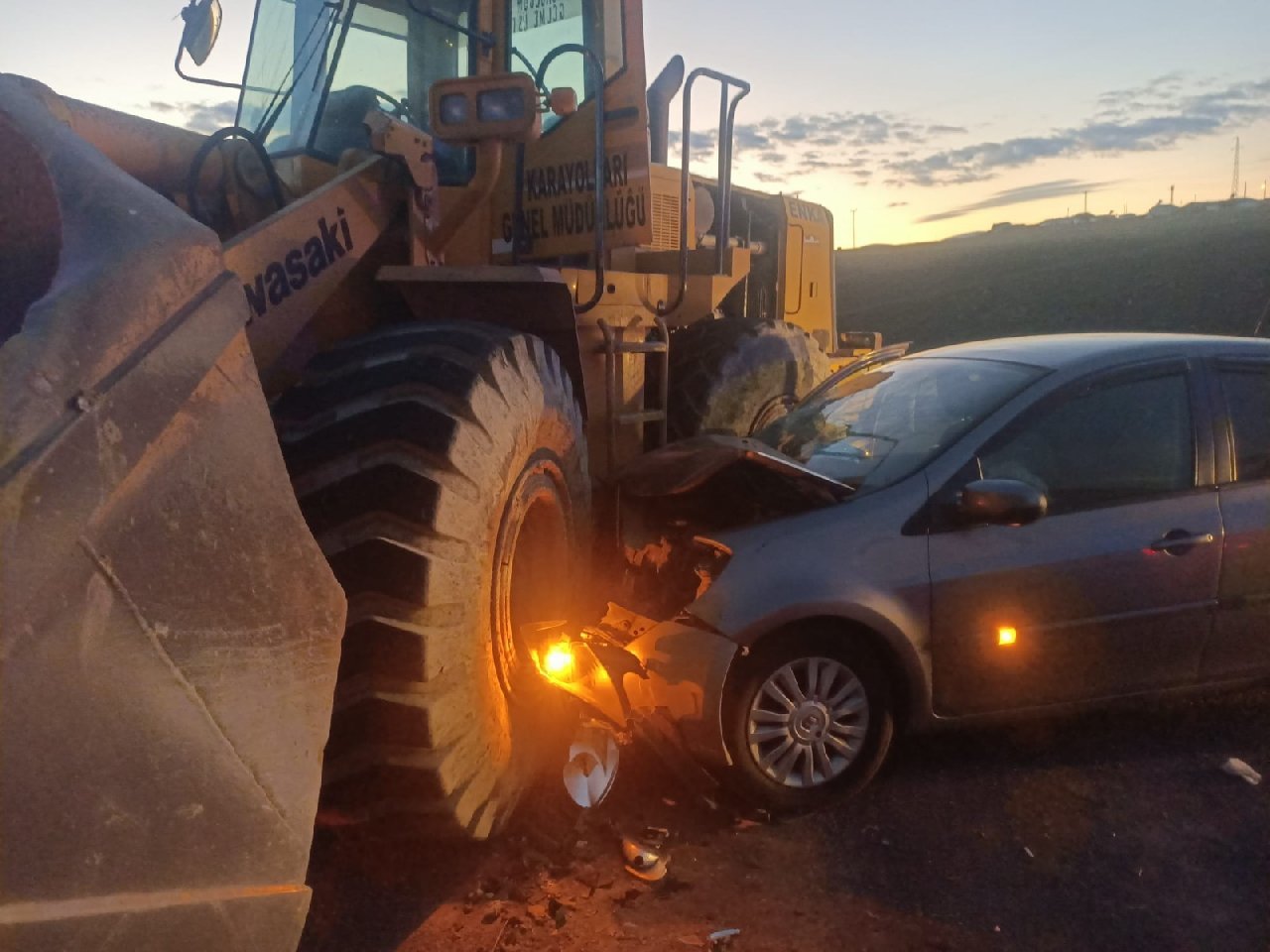 6 öğretmen trafik kazasında yaralandı