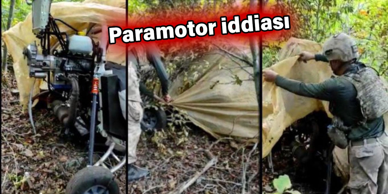 Teröristlerin Türkiye'ye paramotorla girdikleri iddiası