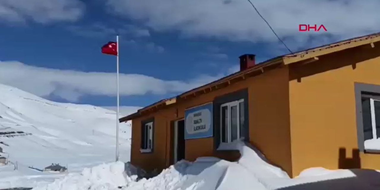 Van-İran sınırında kar 20 santimetreye ulaştı. Doğuda kara kış yüzünü gösterdi