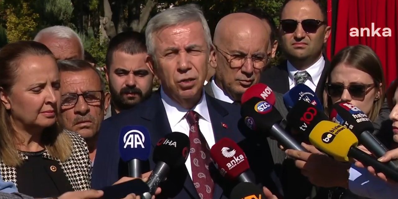 Mansur Yavaş: Önümüzdeki grup toplantısında el yükseltip ne denecek merak ediyorum