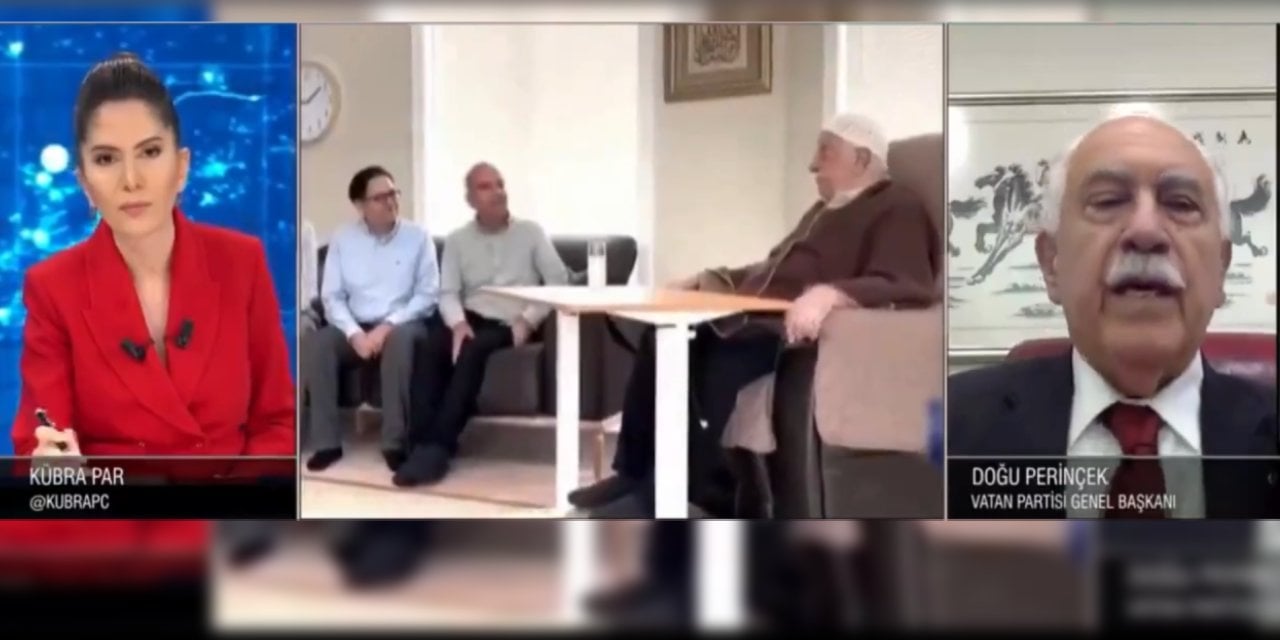 Doğu Perinçek FETÖ için "Allah günahlarını affetsin" dedi. Kübra Par anında tepki gösterdi