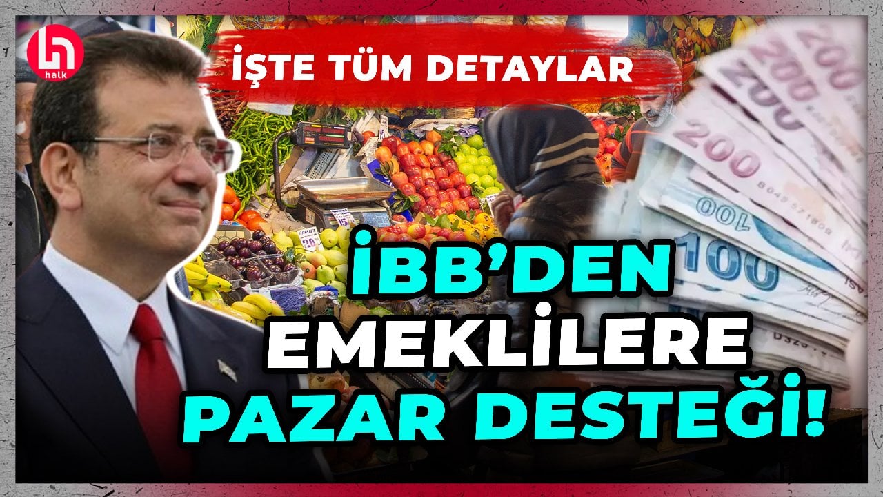 Ekrem İmamoğlu söz vermişti... İBB'den geçim sıkıntısı yaşayan emeklilere pazar desteği!