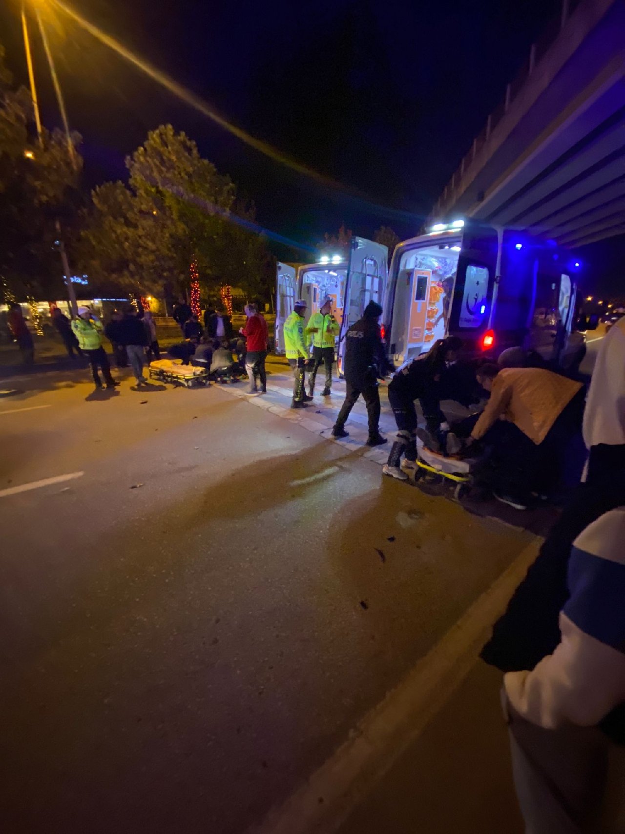 Karabük'te motosikletin çarptığı eşlerden biri hayatını kaybetti