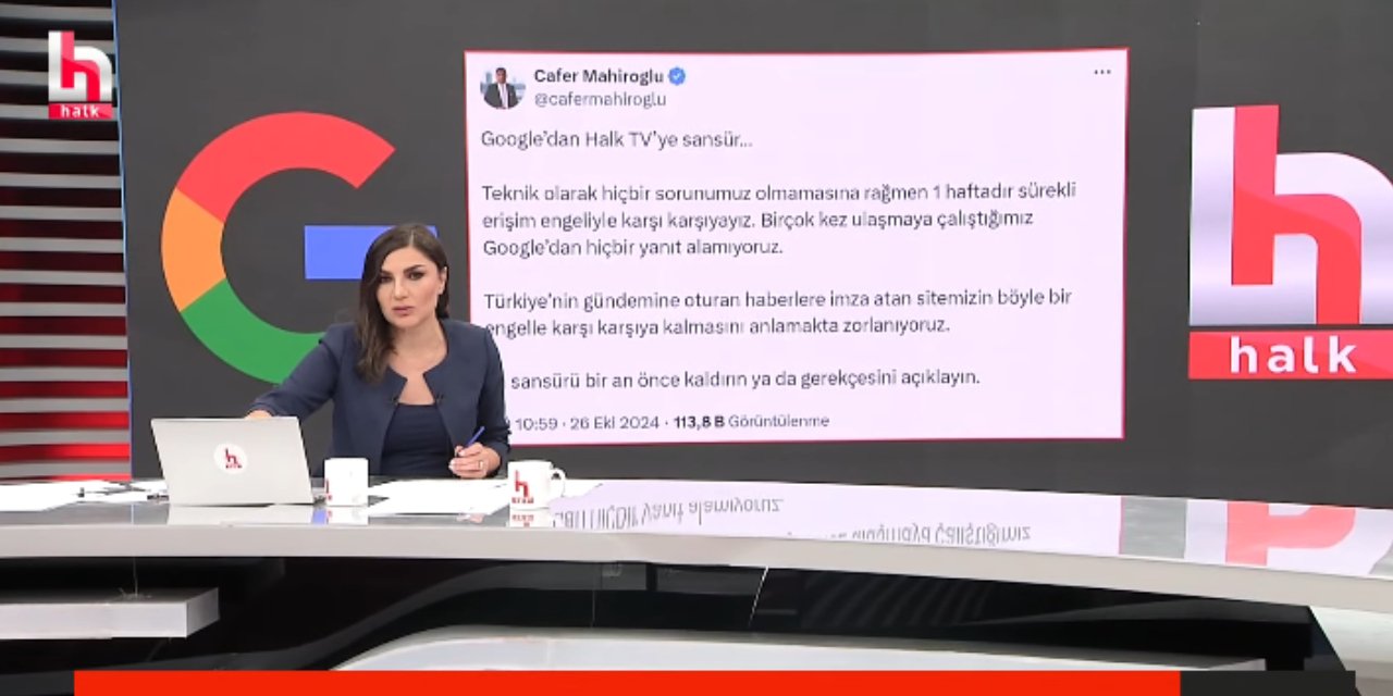 Halk TV'ye dijital sansür! Google’dan yanıt yok