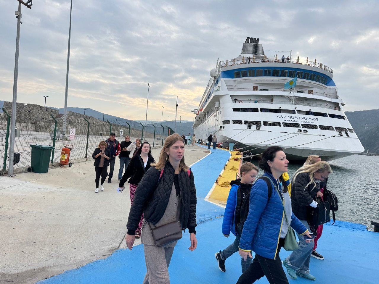 Amasra'ya kruvaziyerle gelen Rus turist sayısı, 69 bin 940 oldu