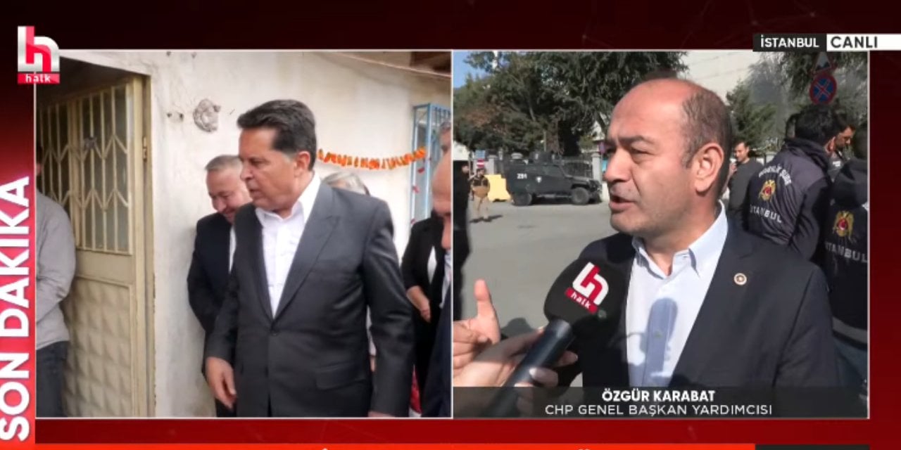 CHP'li Karabat: Van'da yapamadıklarını şimdi İstanbul'da denemeye çalışıyorlar