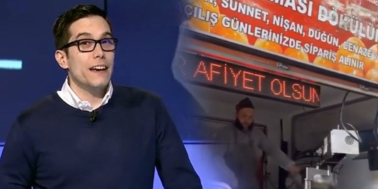 Ünlü spiker lokma dağıttı. Sebebini duyan kahkaha attı