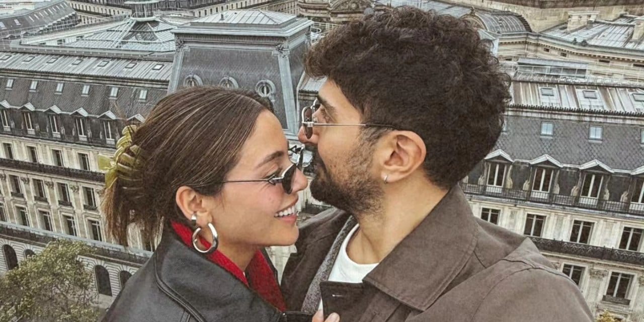 Kızılcık Şerbeti'nin Doğa'sı Sıla Türkoğlu Paris'in tadını sevgilisiyle çıkardı