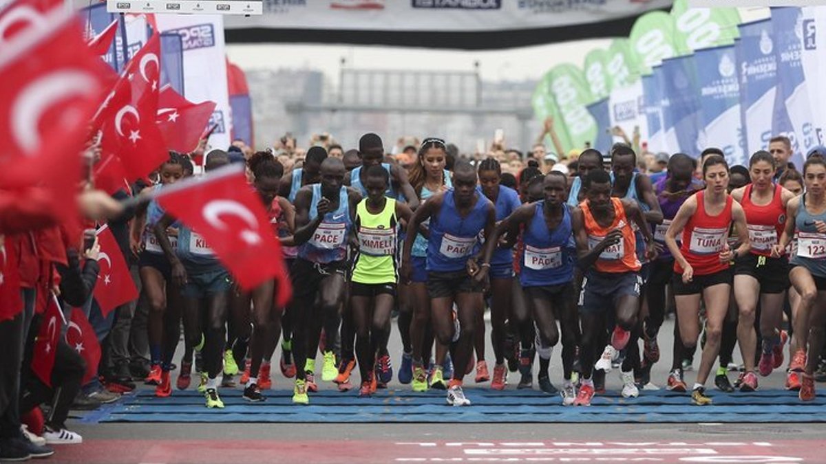 İstanbul'da maraton heyecanı başladı