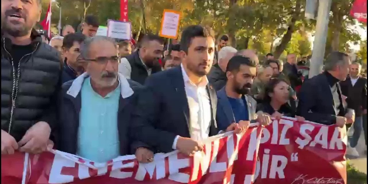 Maltepe'de kayyum protestosu