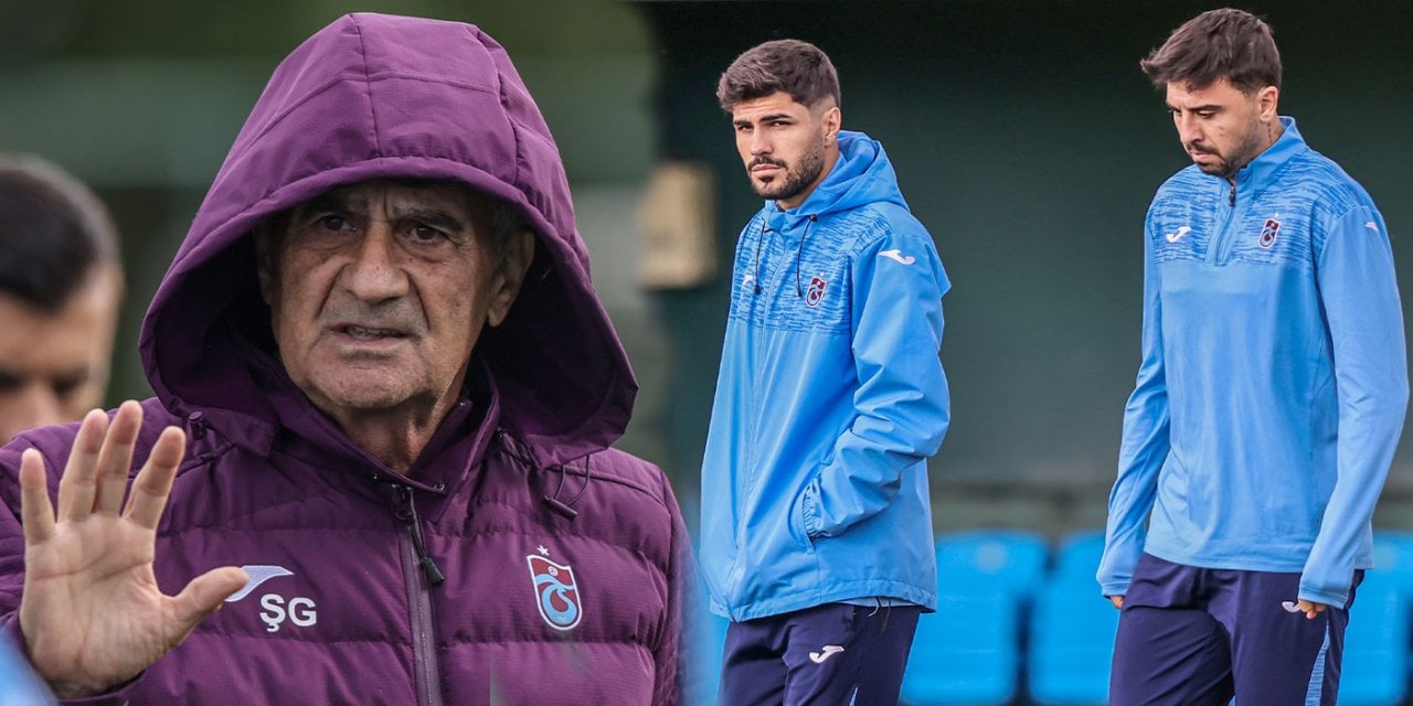 Trabzonspor yara sarıyor. Şenol Güneş'ten flaş uyarı