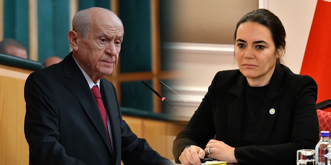 Ayyüce Türkeş'ten Bahçeli'ye sert tepki: Alparslan Türkeş'in resimlerini indirsinler terörist başının resimlerini assınlar