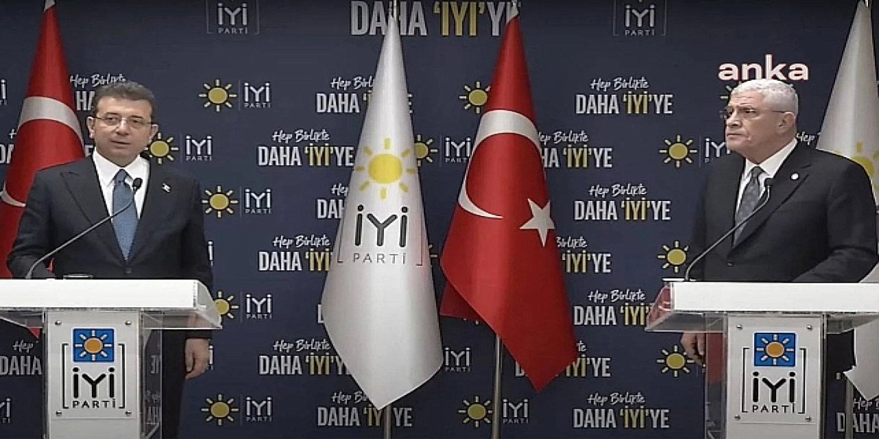 TBB Başkanı İmamoğlu, İYİ Parti Genel Başkanı Dervişoğlu'nu ziyaret etti