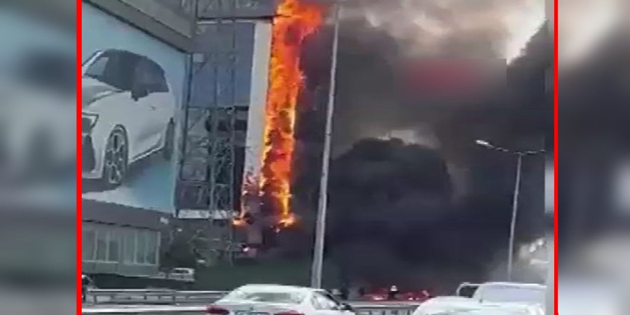 Bahçelievler'de özel okulda yangın çıktı. Çok sayıda itfaiye ekibi sevk edildi