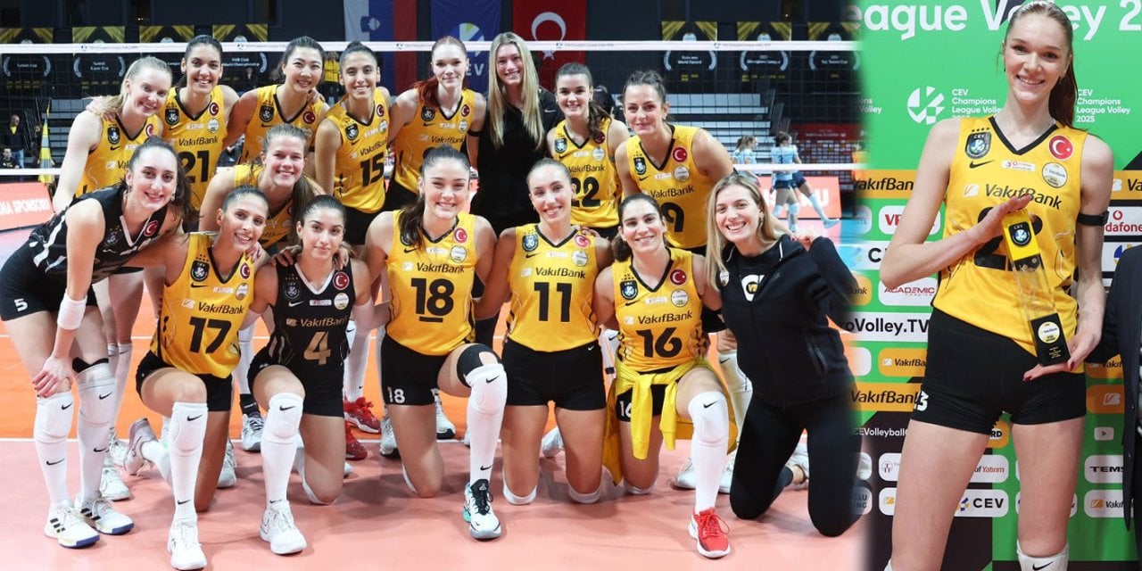 Marina Markova göz kamaştırdı. Vakıfbank rahat kazandı