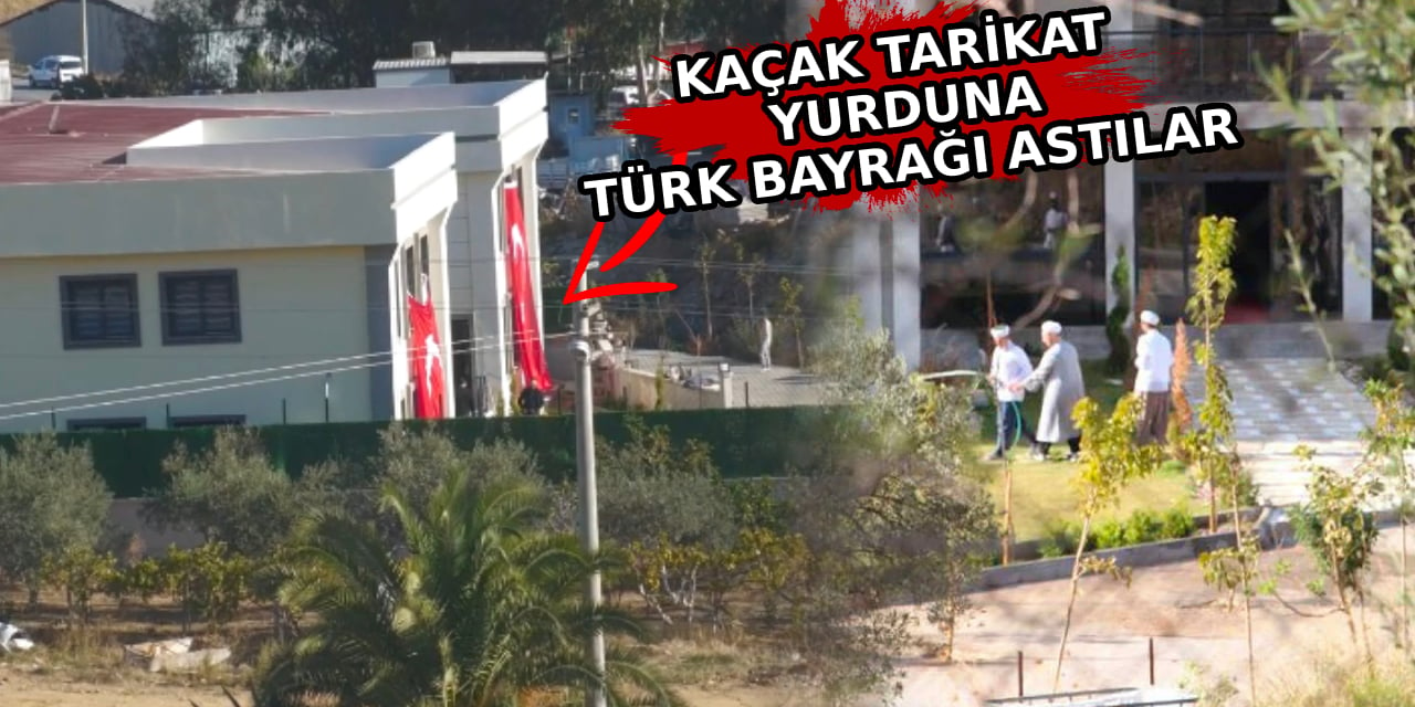 Halk TV'yi tehdit eden tarikatçılar kaçak yurda lüks arabalarla barikat kurdu