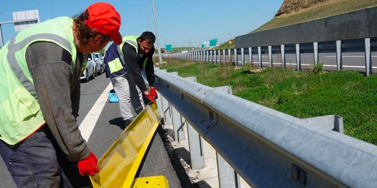 Kara yollarında "motorcu dostu bariyerler" artıyor. Bakan açıkladı