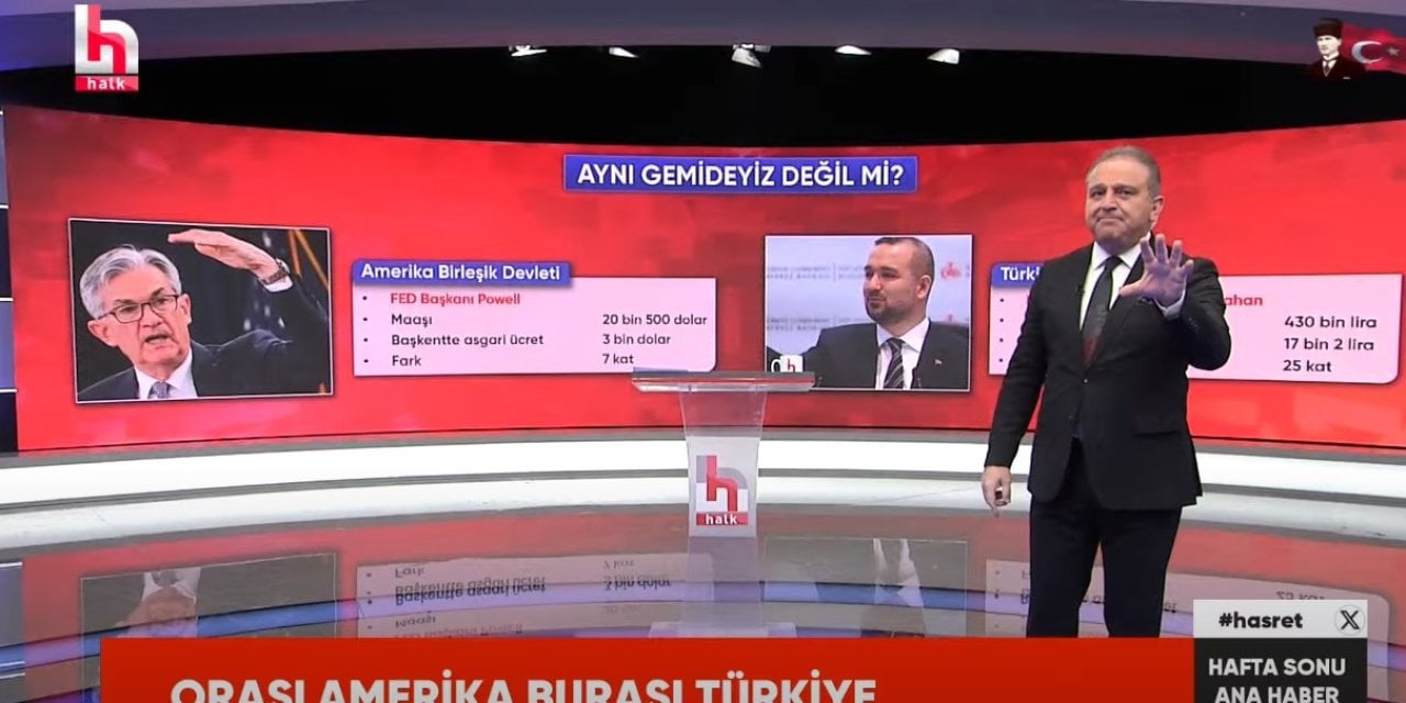 Ekrem Açıkel, Fed Başkanı ile TCMB Başkanı'nın maaşlarını karşılaştırdı: Sizin maaşınız ülkeyi zorluyor olabilir mi?