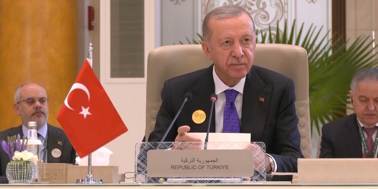 Erdoğan: İsrail'in amacı Gazze'ye yerleşmek