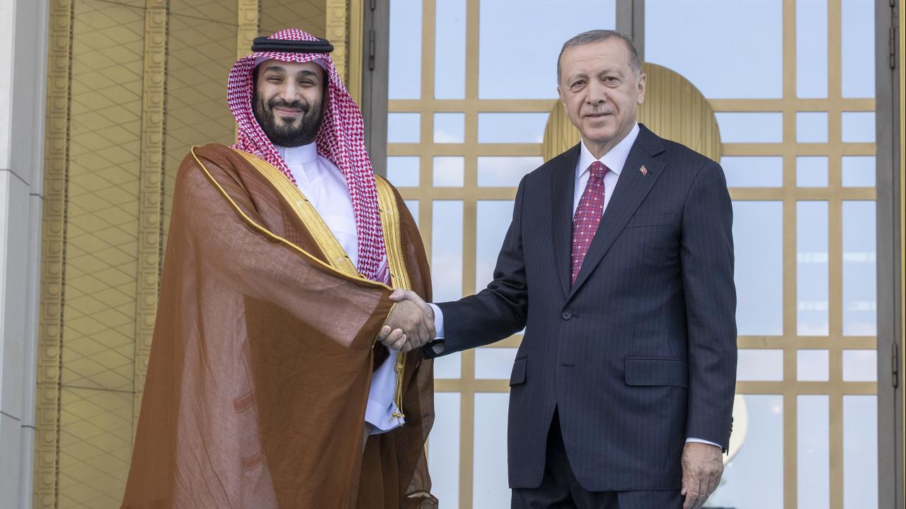 Cumhurbaşkanı Erdoğan'ın Suudi Arabistan Veliaht Prensi Selman ile görüşmesine ilişkin açıklama