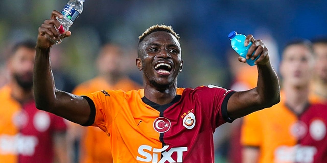 Galatasaray'a Osimhen müjdesini canlı yayında verdi