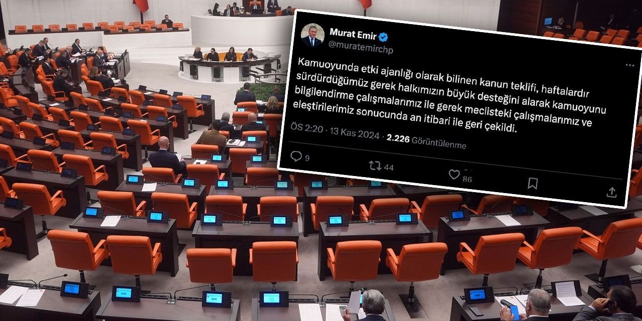 İktidardan geri adım. Etki ajanlığı yasası geri çekildi