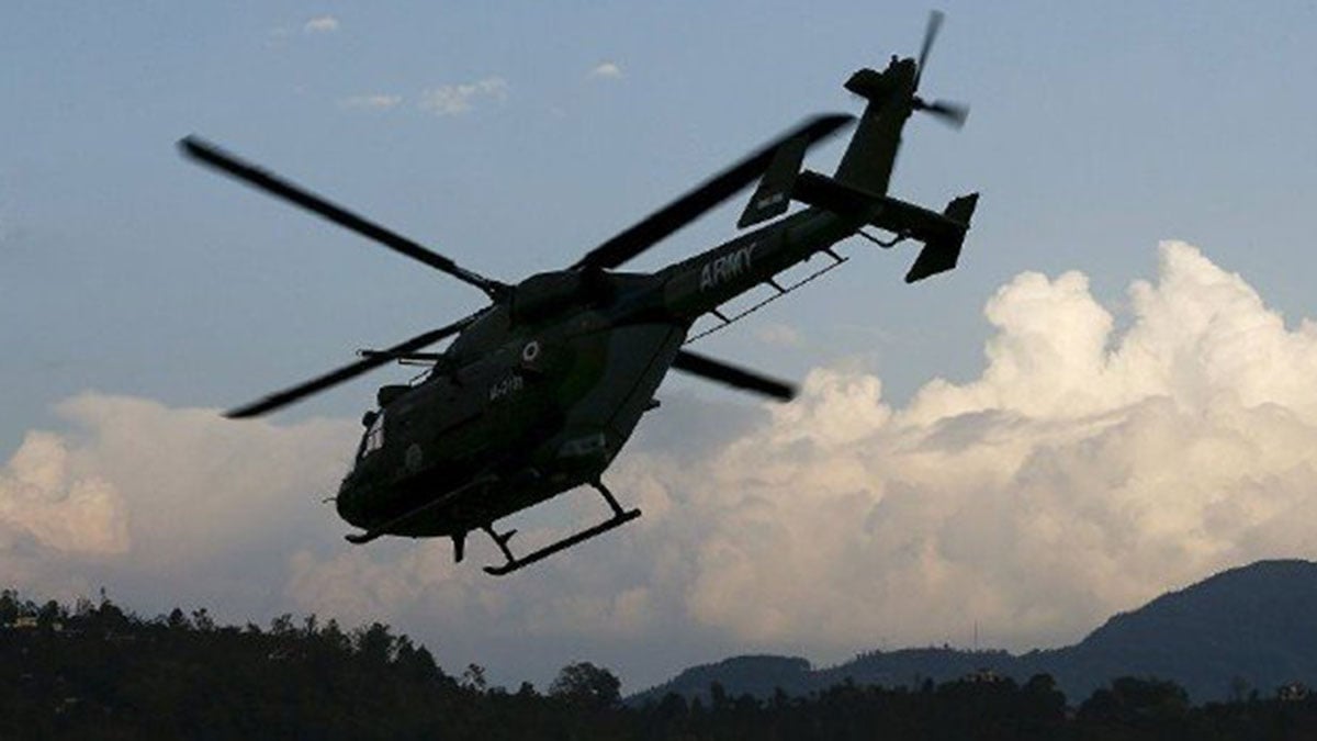 İran'da askeri helikopter düştü: 1 ölü