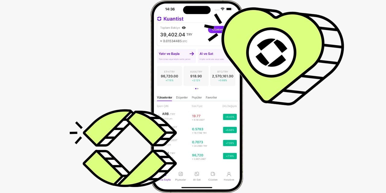 Yerli kripto varlık alım satım platformu Kuantist, mobil uygulamalarını yayına aldı
