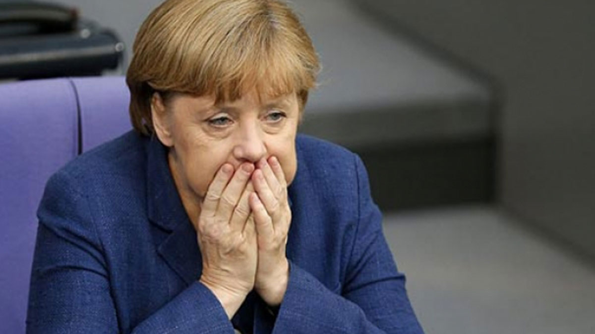 Almanya Başbakanı Merkel'in acı günü