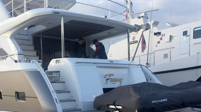 İspanya’da çalınan motoryat Muğla’da bulundu