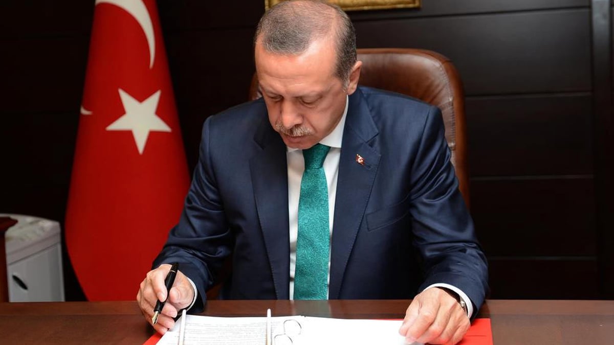 Bu sabah Resmi Gazete'de yayınlandı! Erdoğan tarafından atanacak