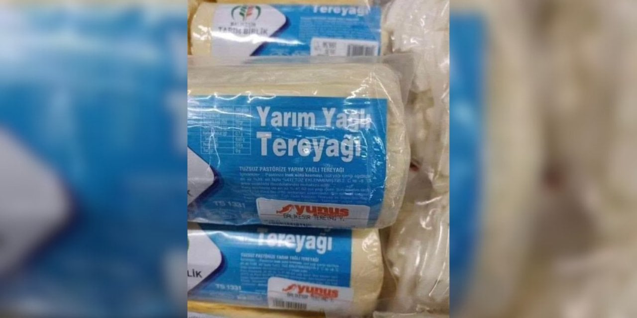 Yarım yağlı tereyağı daha ucuz diye vitrinde. Nereden nereye...