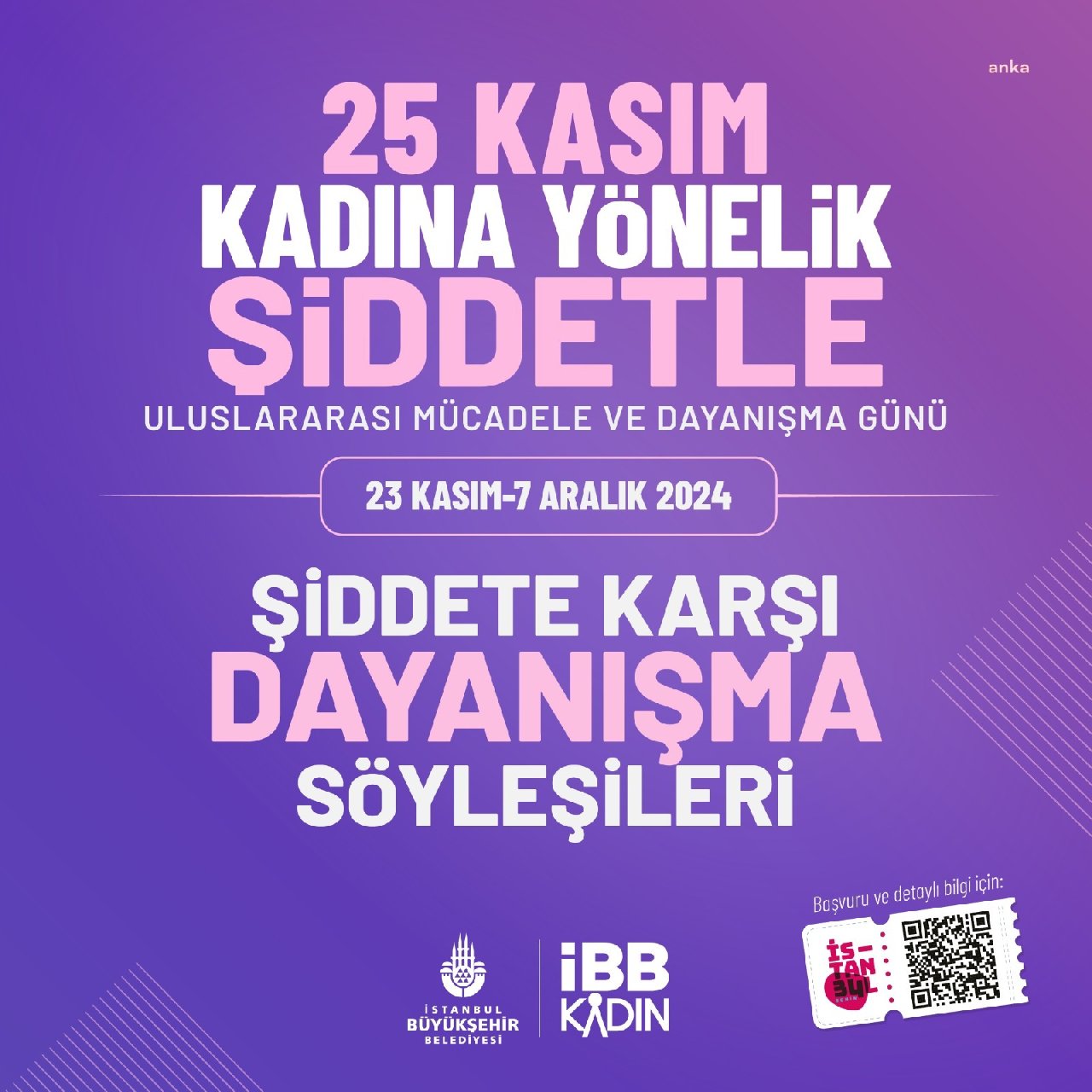 İBB  ‘kadına şiddete hayır’ diyecek