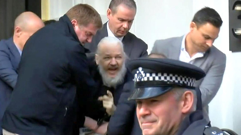 Julian Assange tutuklandı