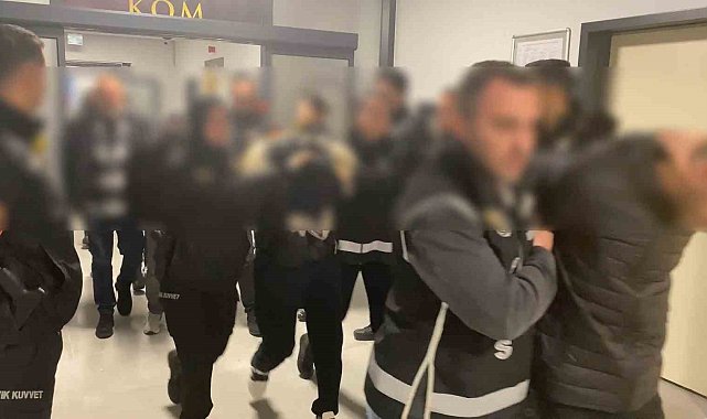 Yalova merkezli organize suç örgütü soruşturmasında 6 şüpheli tutuklandı