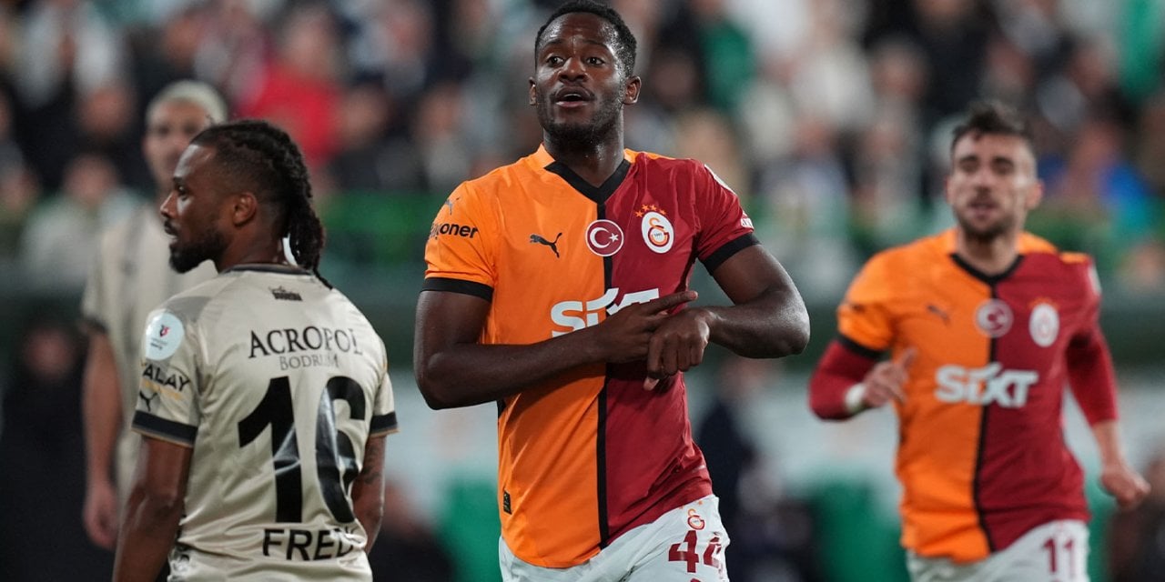 Galatasaray Volkan Demirel'den zor kurtuldu. Bodrum'da rekor kırdı