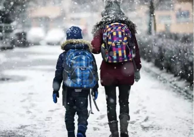 Okulların kar tatili edildiği iller şöyle