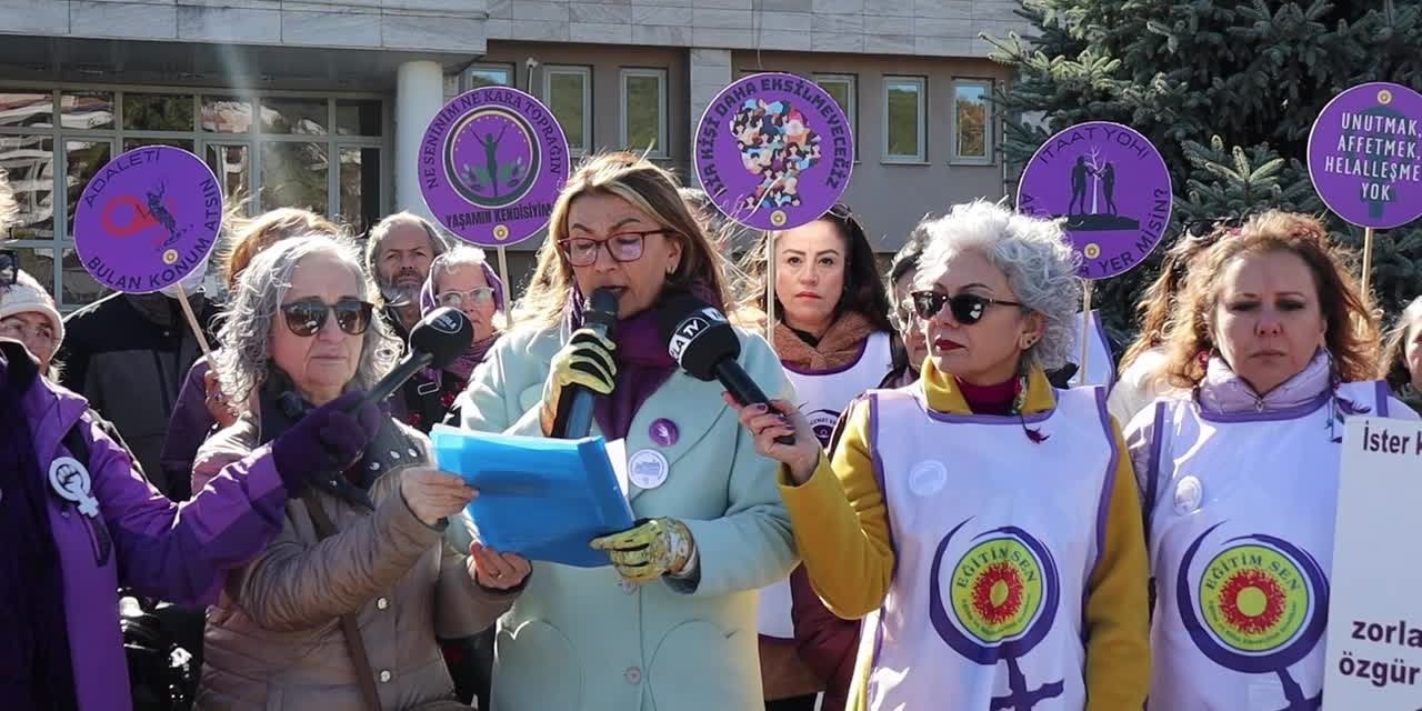 Kadın cinayetlerini protesto eden kadınlara para cezası