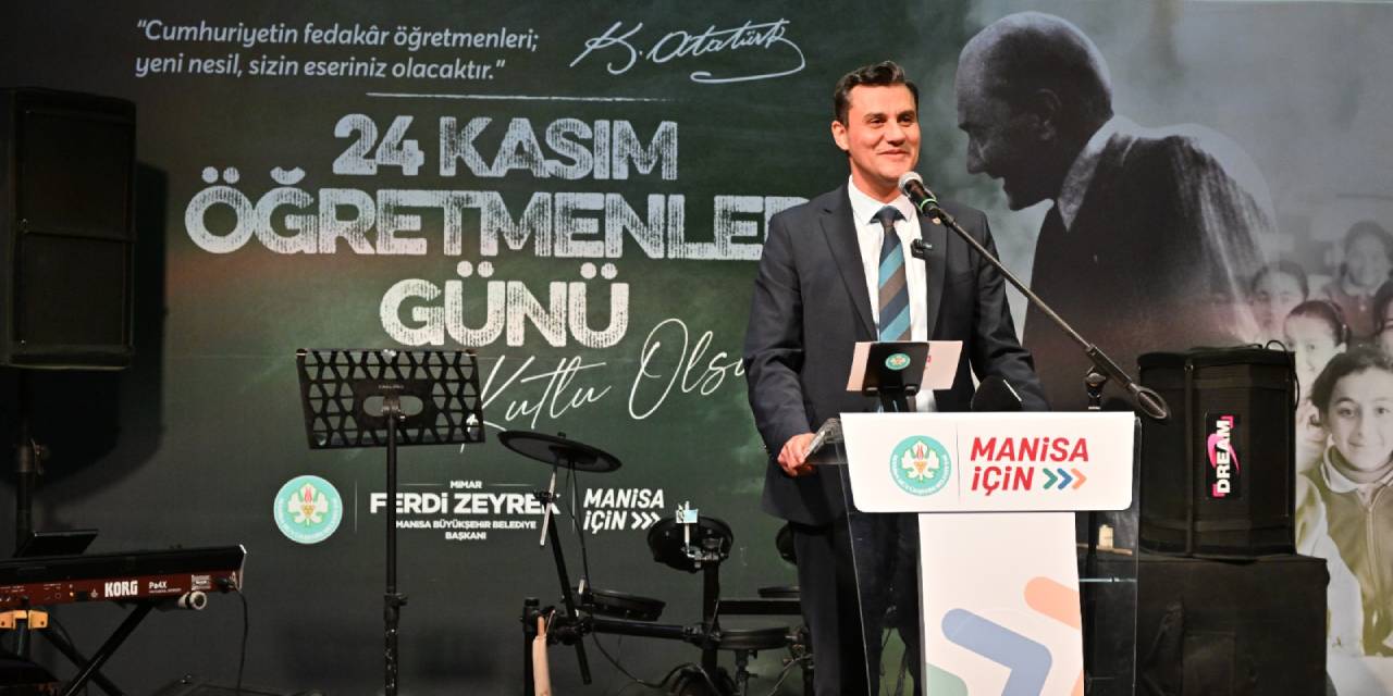 Manisa Büyükşehir Belediye Başkanı Zeyrek’ten belediyede görev yapan öğretmenlere maaş müjdesi