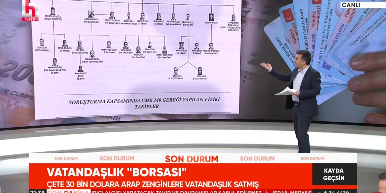 Çete 30 bin dolara vatandaşlık 3 bin dolara oturma izni vermiş!