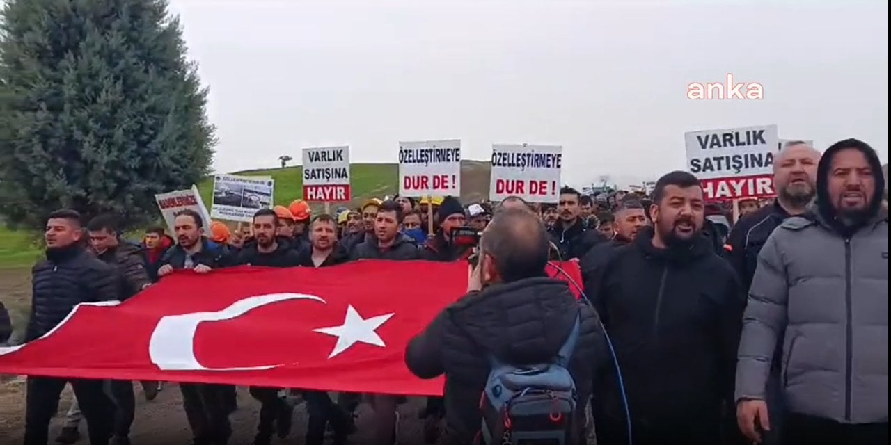 Maden işçilerinden erteleme kararına tepki