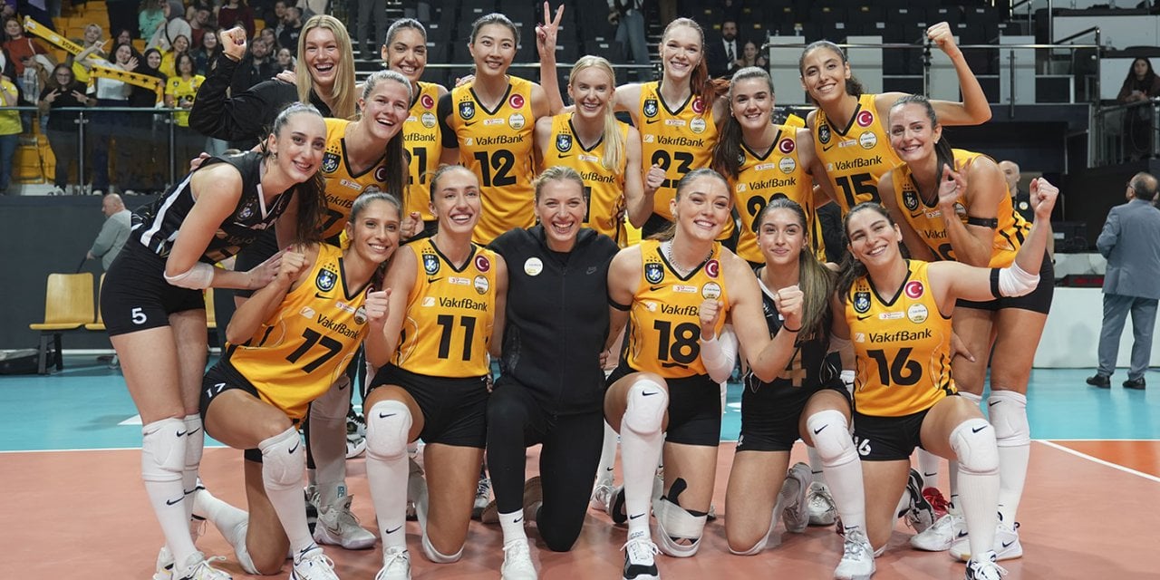 VakıfBank Numia Vero Volley'e set vermedi