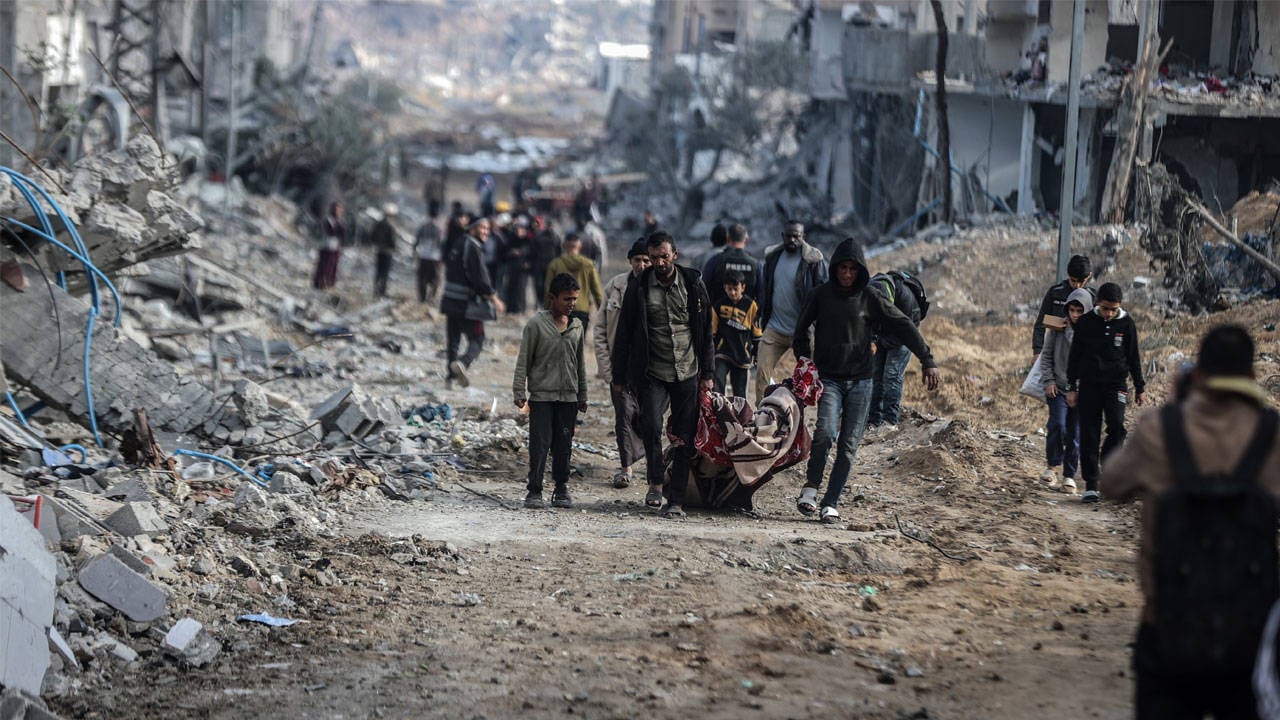 Gazze’de can kaybı 44 bin 363'e yükseldi