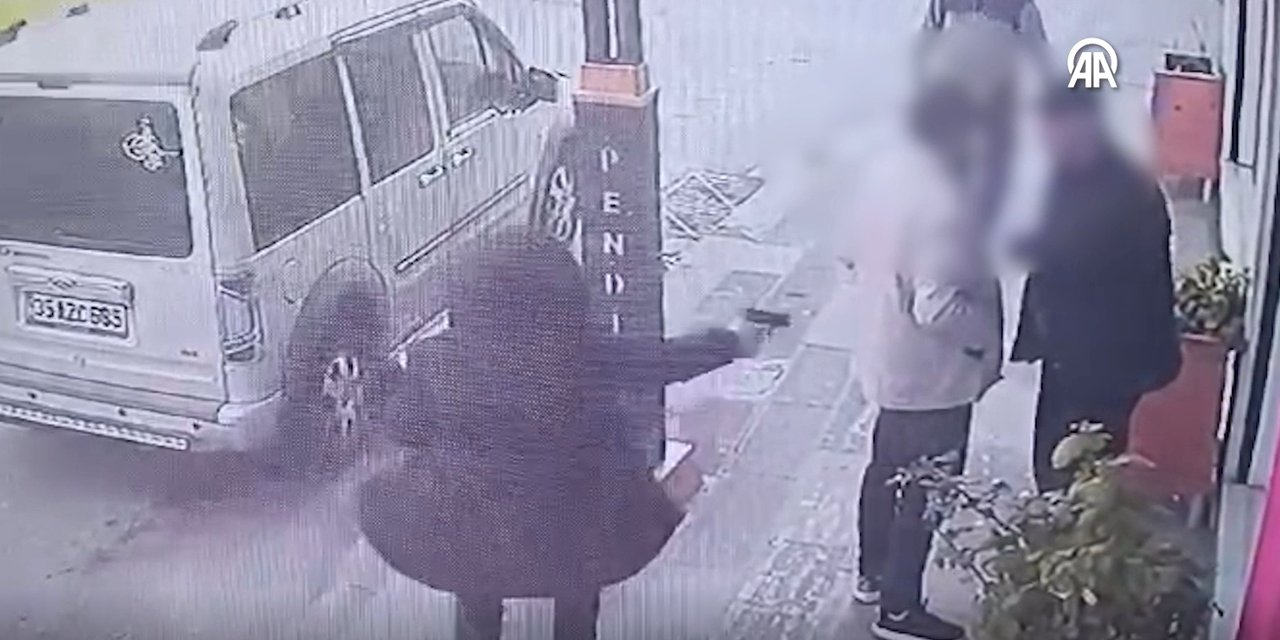 Pendik'te korkunç cinayet kamerada